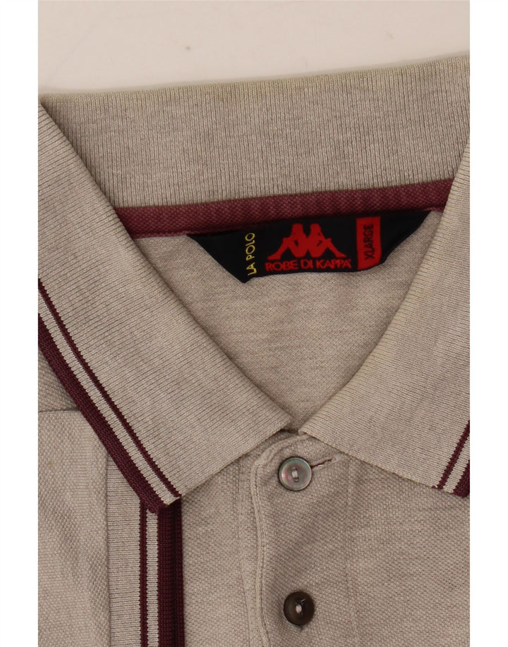 Kappa Herren Poloshirt XL Grau