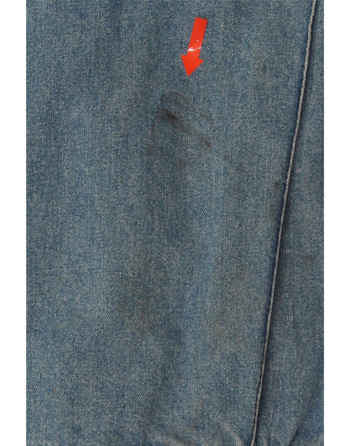 POP 84 Herren Jeansjacke UK 36 Small Blau