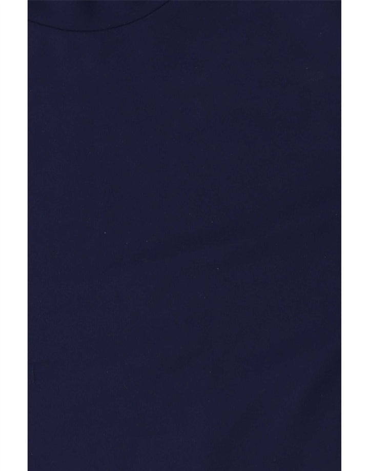 Adidas Herren Climalite T-Shirt Top Large Marineblau Colourblock Polyester