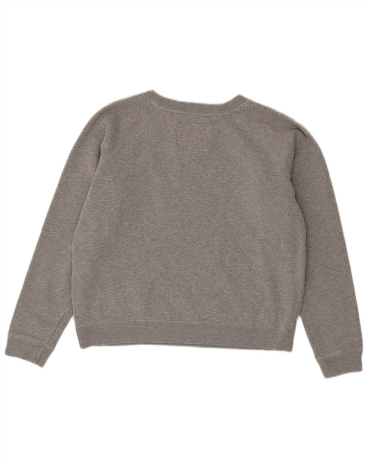 Jack Wills Damen-Sweatshirt in Übergröße, Größe S, Grau, Baumwolle