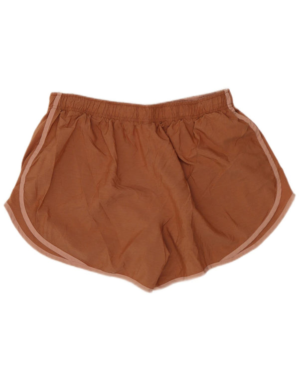 NIKE Damen Dri Fit Sport Shorts UK 18 XL Braun Polyester