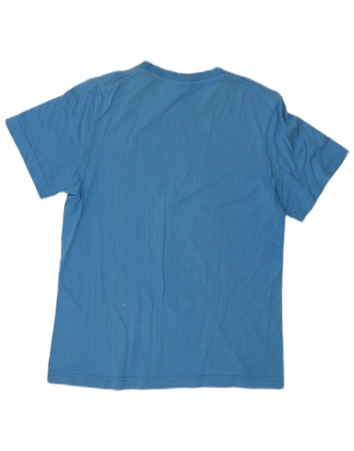 Nike T-Shirt mit Grafik für Jungen, 10–11 Jahre, mittelblaue Baumwolle