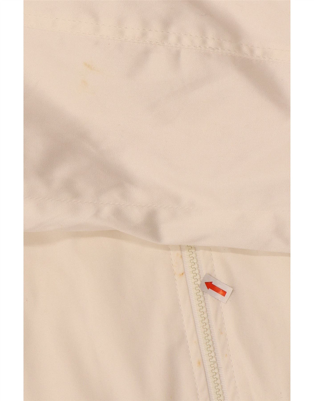 ICEBERG Herren Bomberjacke UK 44 2XL Weiße Baumwolle