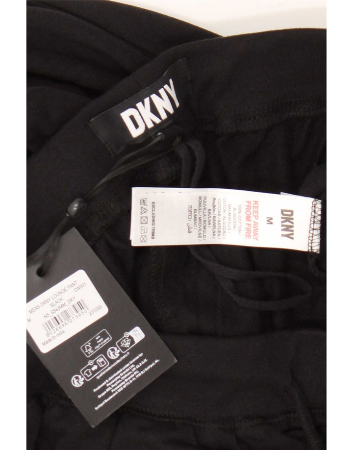 Dkny Herren-Trainingsanzughose mit Grafik, mittelschwarz, Baumwolle