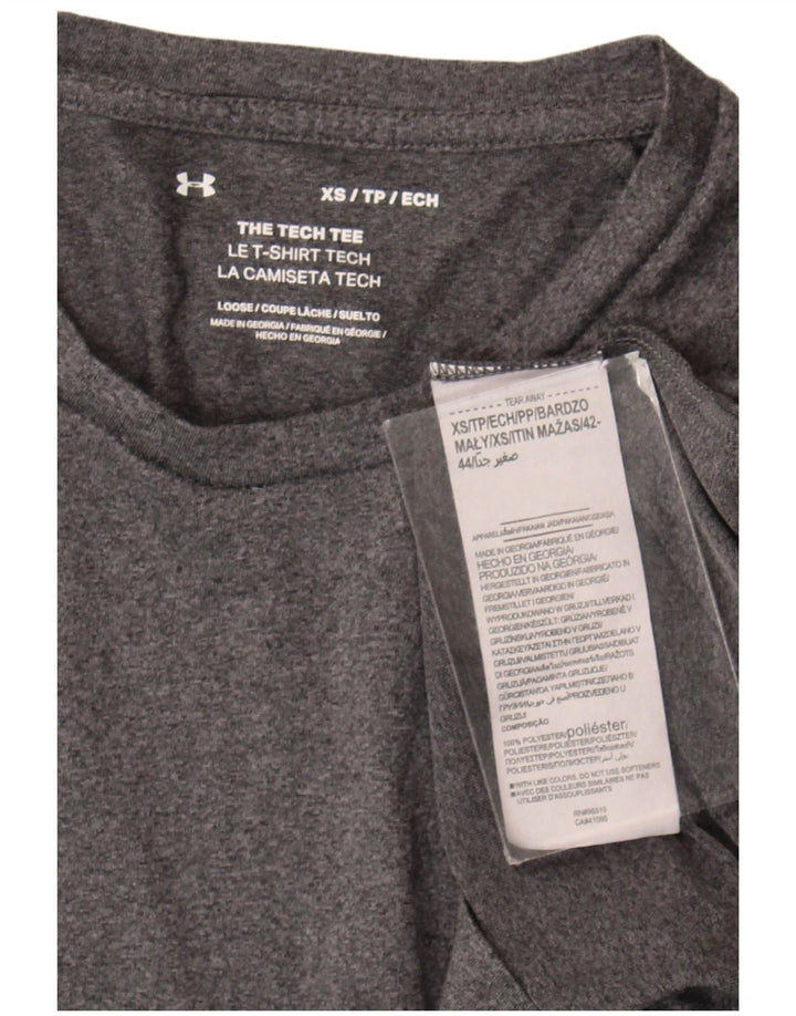Under Armour Herren T-Shirt Top XS Grau Polyester