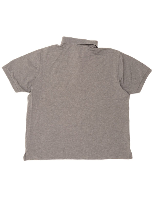 Polo Ralph Lauren Herren Poloshirt 2XL Grau Baumwolle