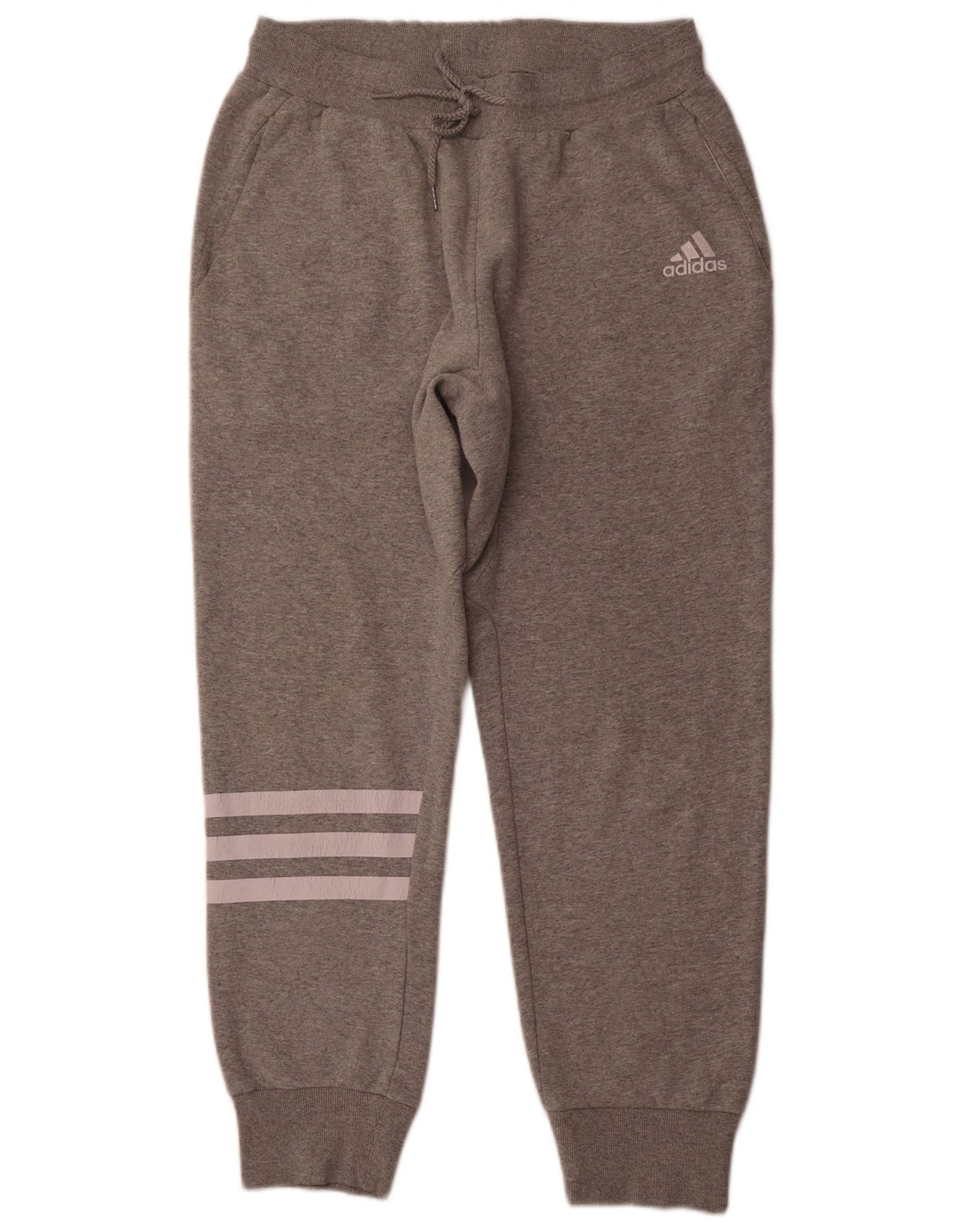 ADIDAS Herren-Trainingshose, Jogginghose, groß, graue Baumwolle