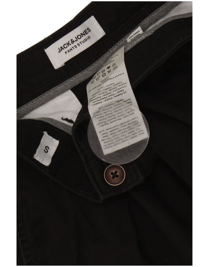 Jack & Jones Herren Chino-Shorts, Größe S, W29, Schwarz, Baumwolle