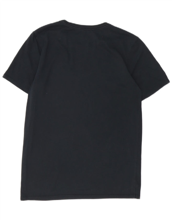 Nike Herren Dri Fit T-Shirt Top Small Schwarz