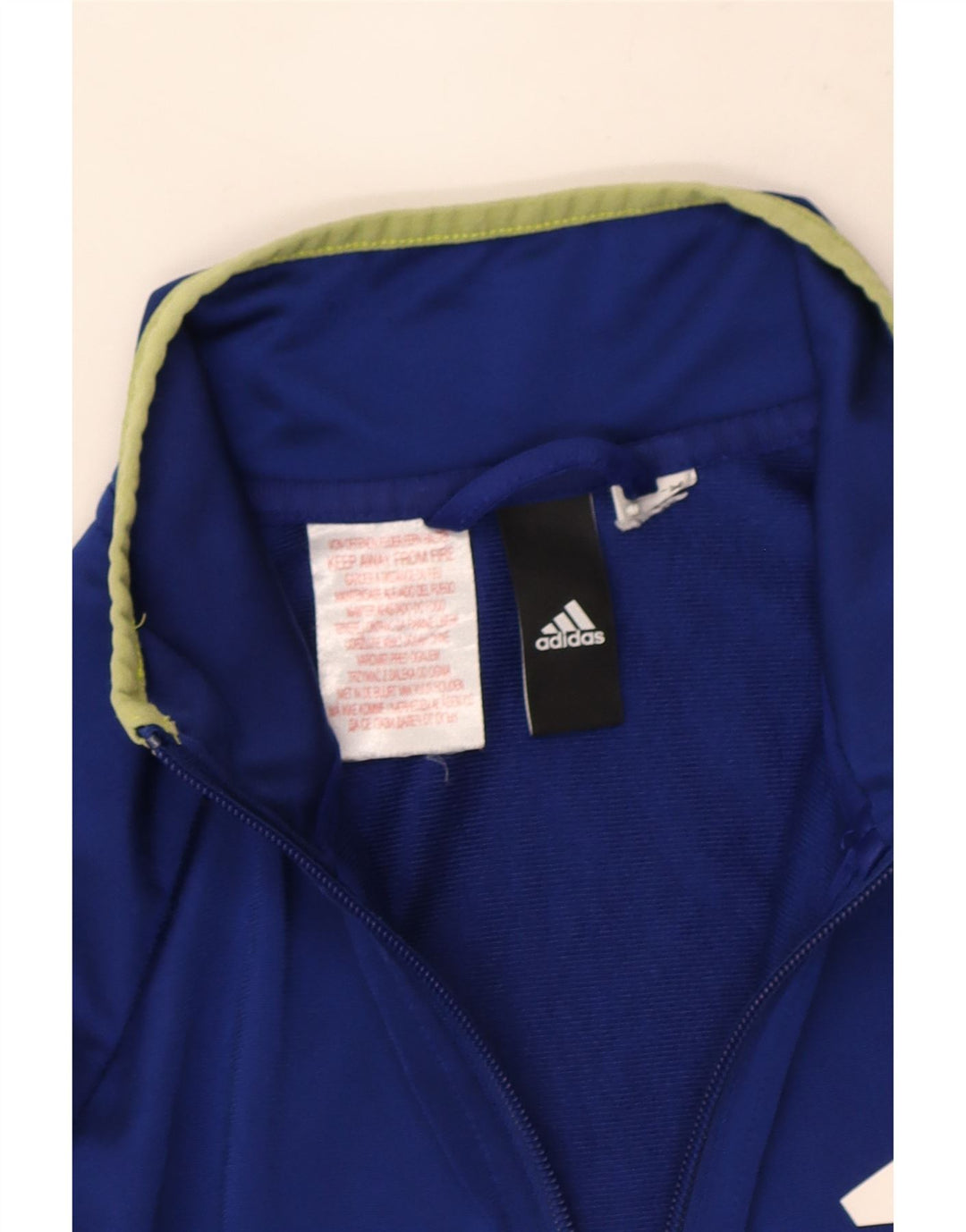 Adidas Jungen Grafik-Trainingsanzug-Top-Jacke, 13–14 Jahre, Blau