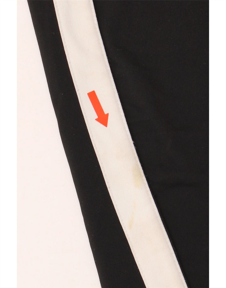 NIKE Mens Tracksuit Trousers Small  Black Colourblock Polyester Vintage Nike and Second-Hand Nike from Messina Hembry 