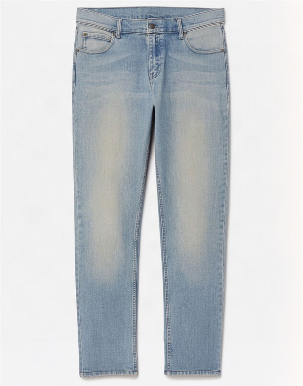 Cheap Monday Damen Straight Jeans W32 L31 Blaue Baumwolle