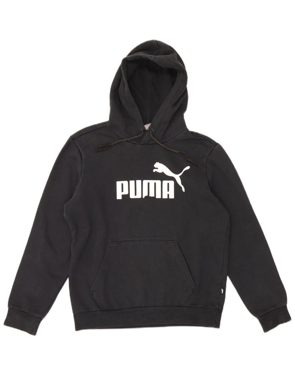 Puma Herren Graphic Hoodie Pullover XS Schwarz Baumwolle