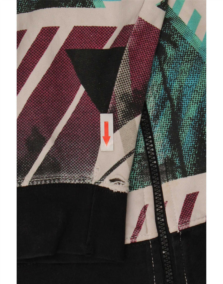 O'Neill Herren-Kapuzenpullover mit grafischem Reißverschluss, mittelgroß, mehrfarbig, geometrisch