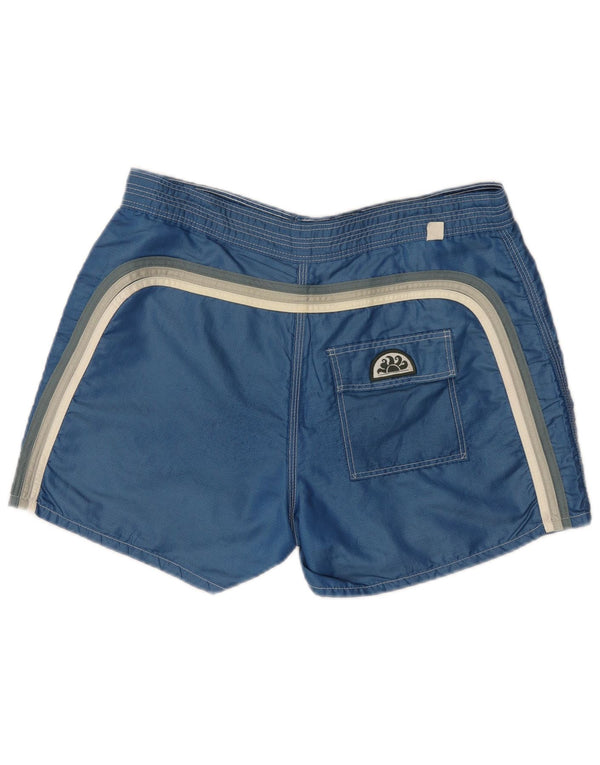 Sundek Herren-Badeshorts, groß, aus blauem Nylon