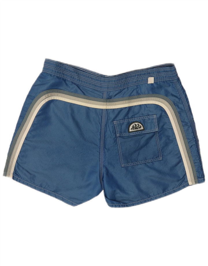 Sundek Herren-Badeshorts, groß, aus blauem Nylon