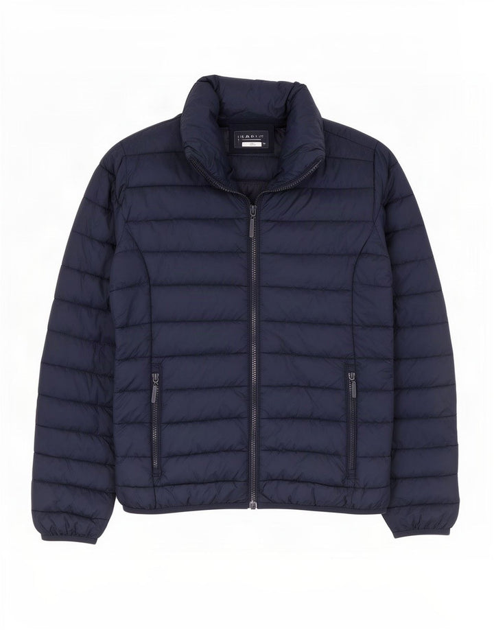 Carrera Damen Wattierte Jacke UK 14 Medium Marineblau Polyamid