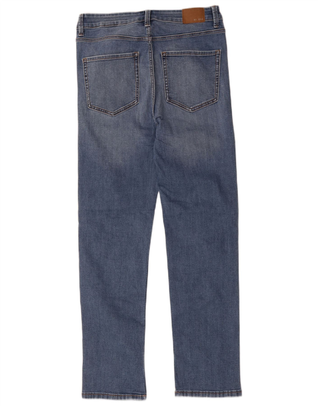 Marks & Spencer Damen Sienna Straight Jeans UK 12 Medium W28 L28 Blau