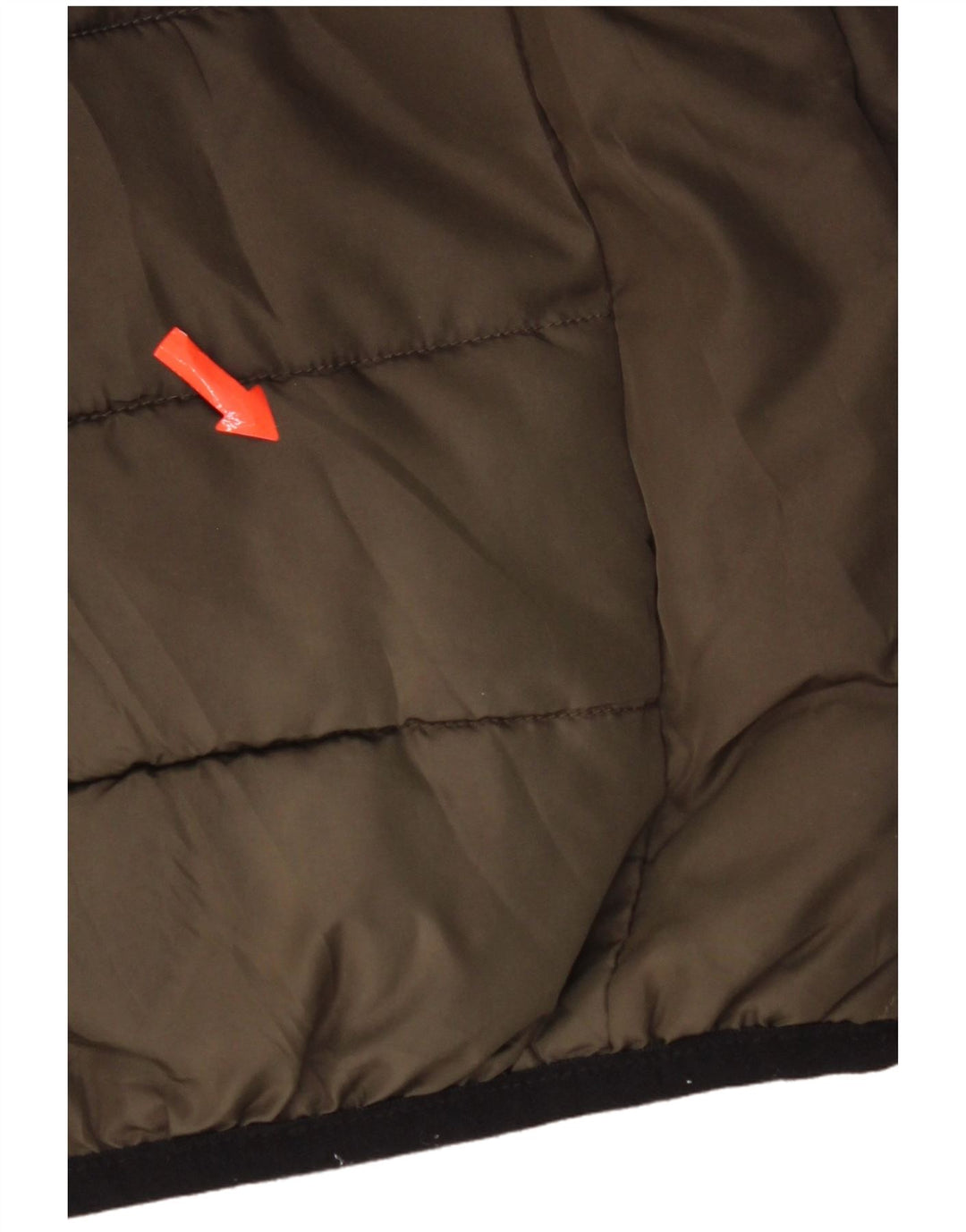 Champion Herren-Jacke mit Kapuze, gepolstert, UK 38, Mittel-Khaki, Polyester