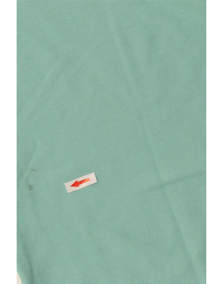 Izod Herren-Poloshirt, große türkisfarbene Baumwolle