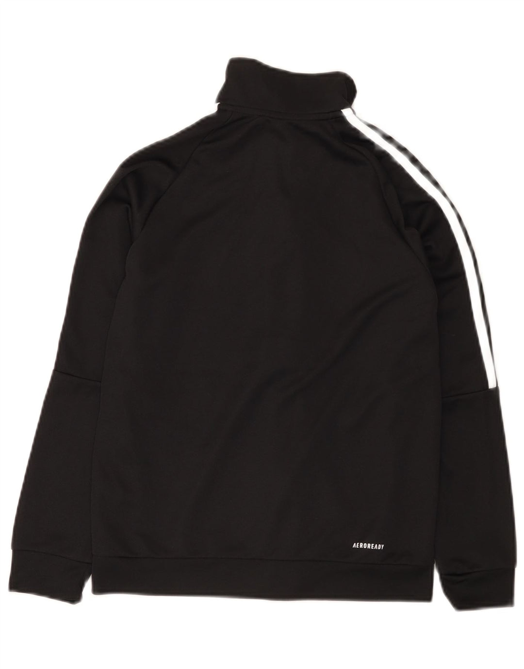 Adidas Jungen Aeroready Trainingsanzug Top Jacke 11–12 Jahre, schwarzes Polyester