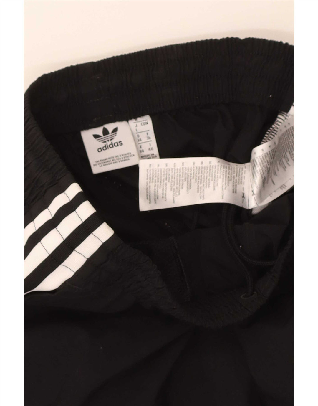 Adidas Damen Trainingshose Jogger UK 8 Small Schwarz Polyester