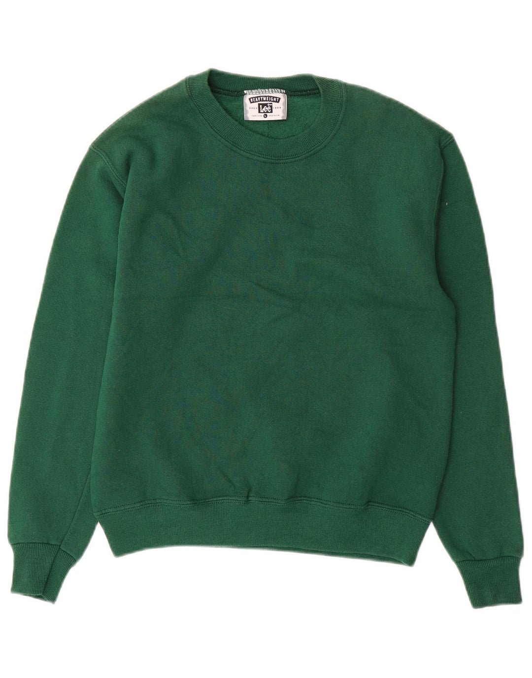LEE Sweatshirt-Pullover für Jungen, 11–12 Jahre, groß, grüne Baumwolle
