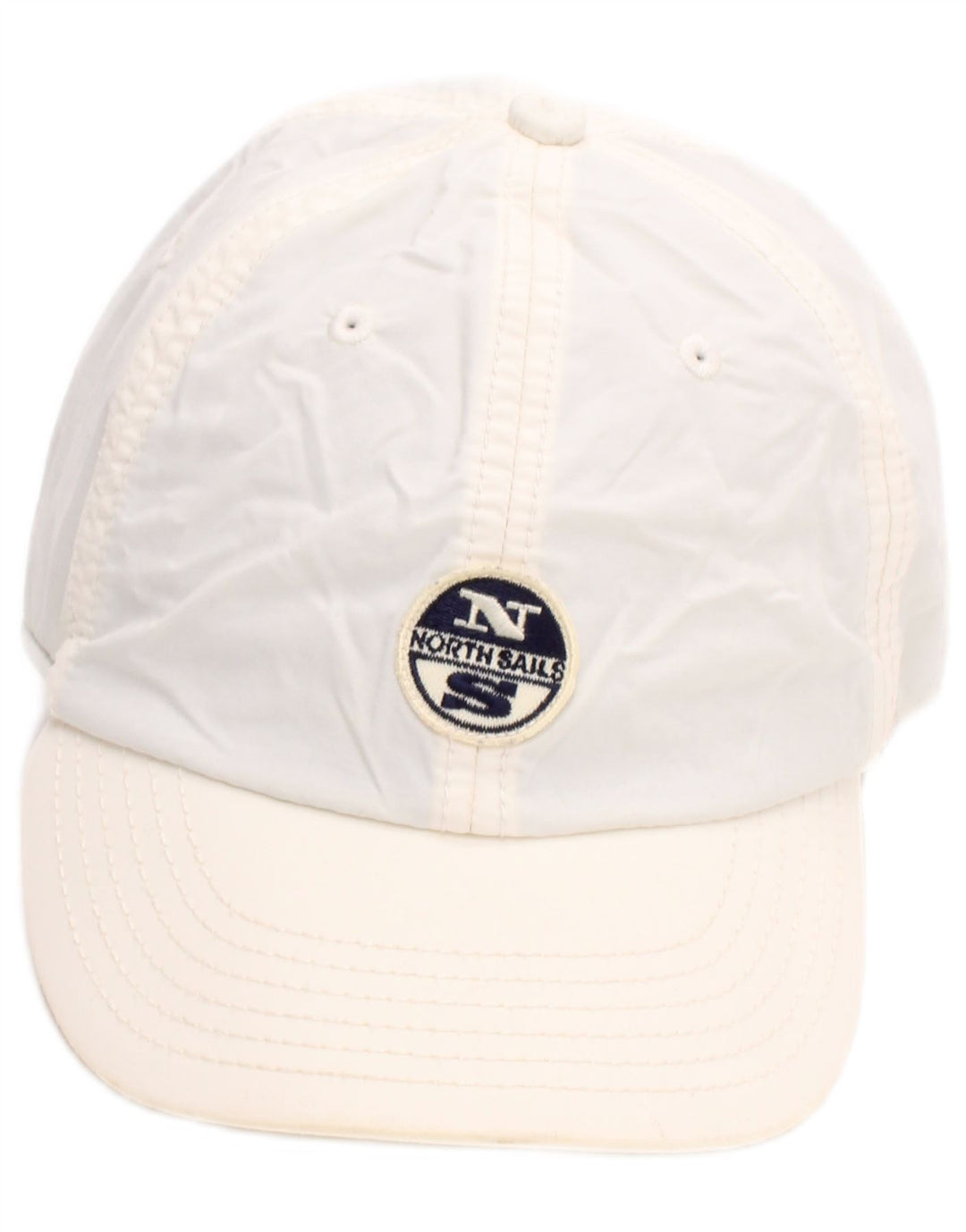 North Sails Jungen-Baseballkappe mit Grafik, 7–8 Jahre, mittelweiß, Sport
