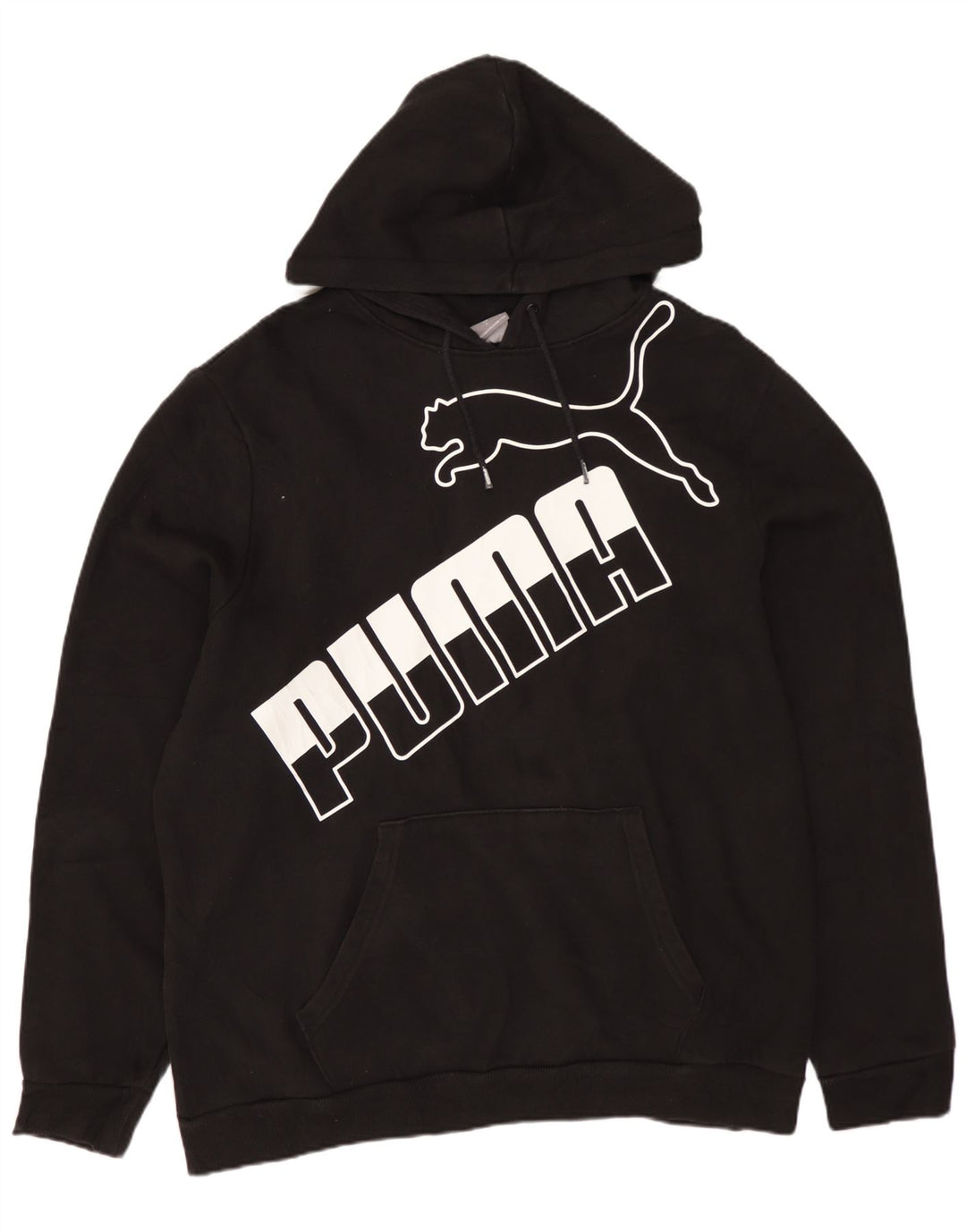 PUMA Herren Graphic Hoodie Pullover Large Schwarz
