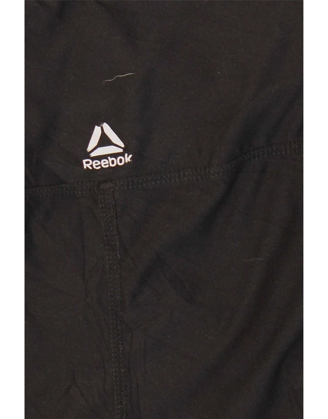 Reebok Damen Leggings UK 14 Large Schwarz
