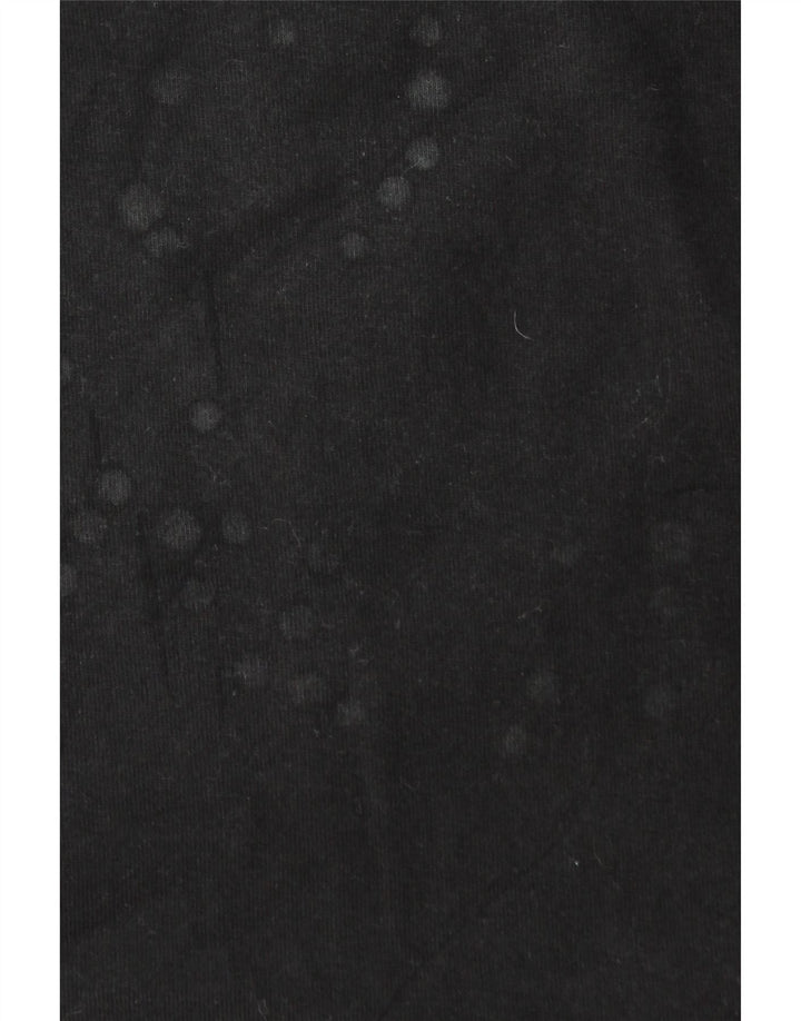 Puma Herren Graphic Top Langarm Medium Schwarz