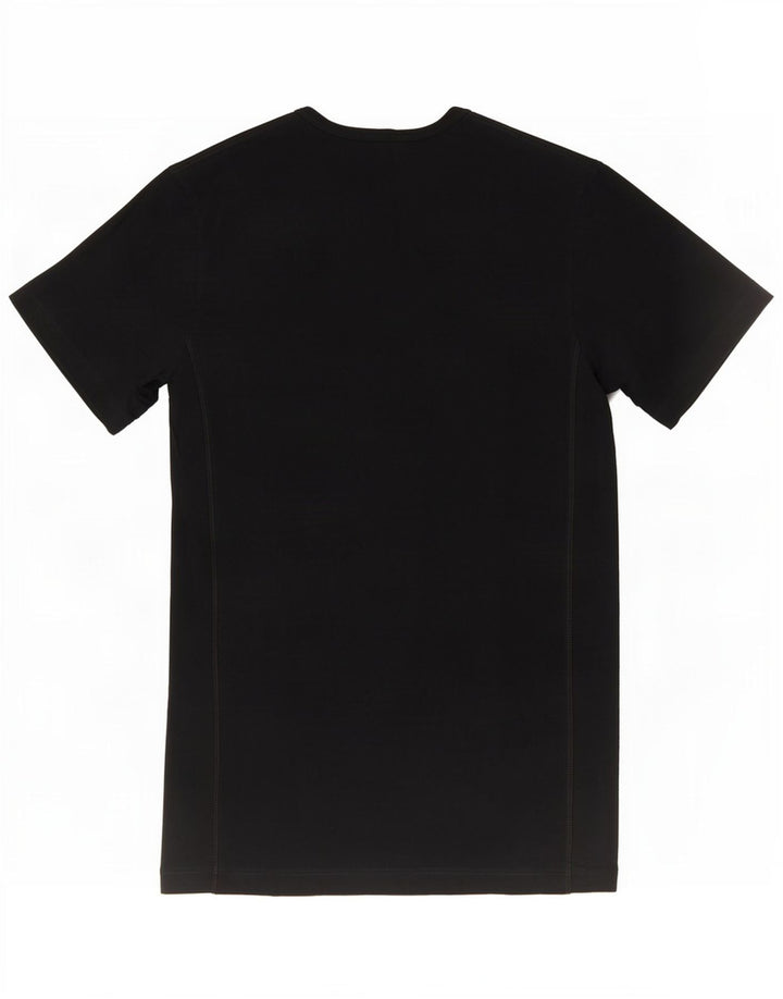Puma Herren T-Shirt Top Medium Schwarz Baumwolle