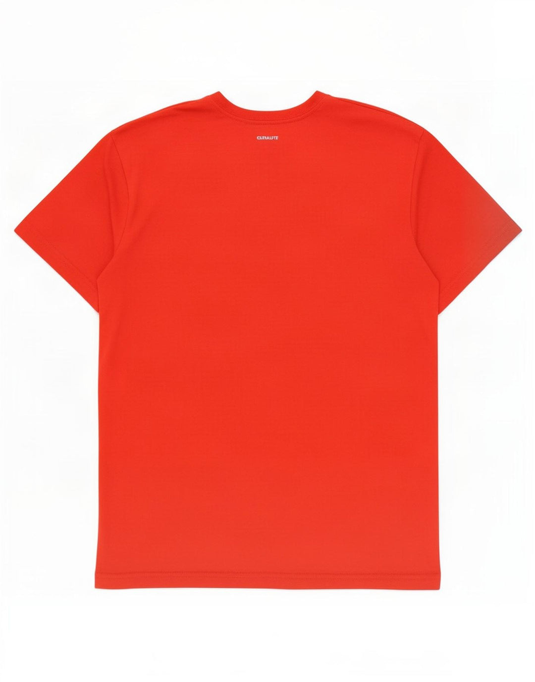 Adidas Herren Climalite T-Shirt Top Large Rot Polyester