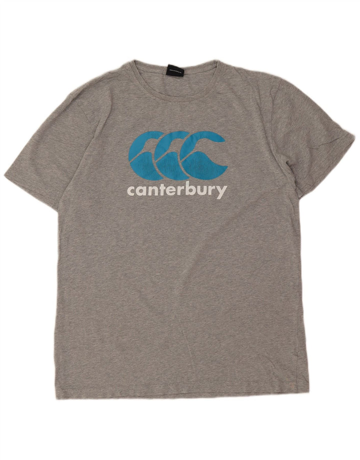 Canterbury Herren Grafik T-Shirt Top XL Grau