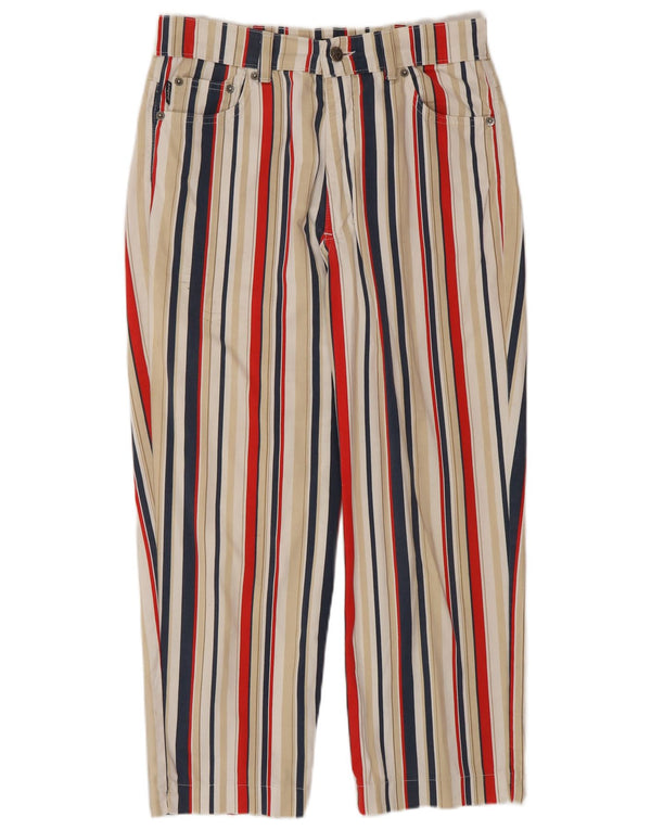 ANGELS Kurz geschnittene Damenjeans EU 38 Mittel W28 L25 Mehrfarbig gestreift