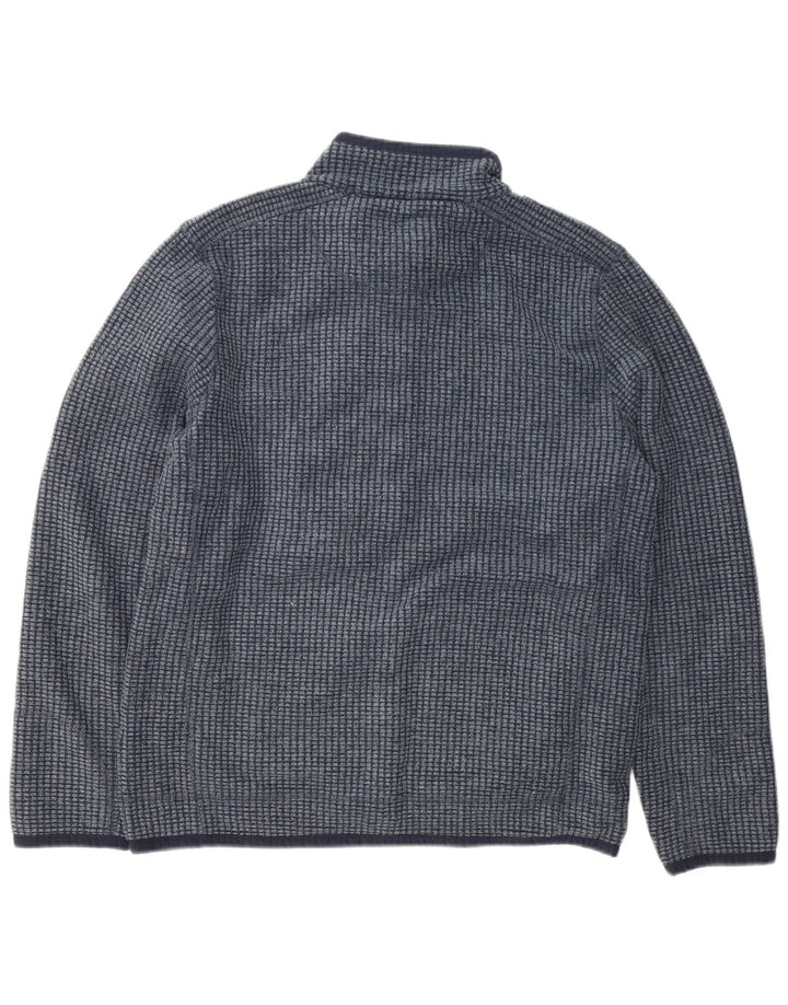 Weird Fish Herren-Fleecejacke, groß, marineblau, Polyester