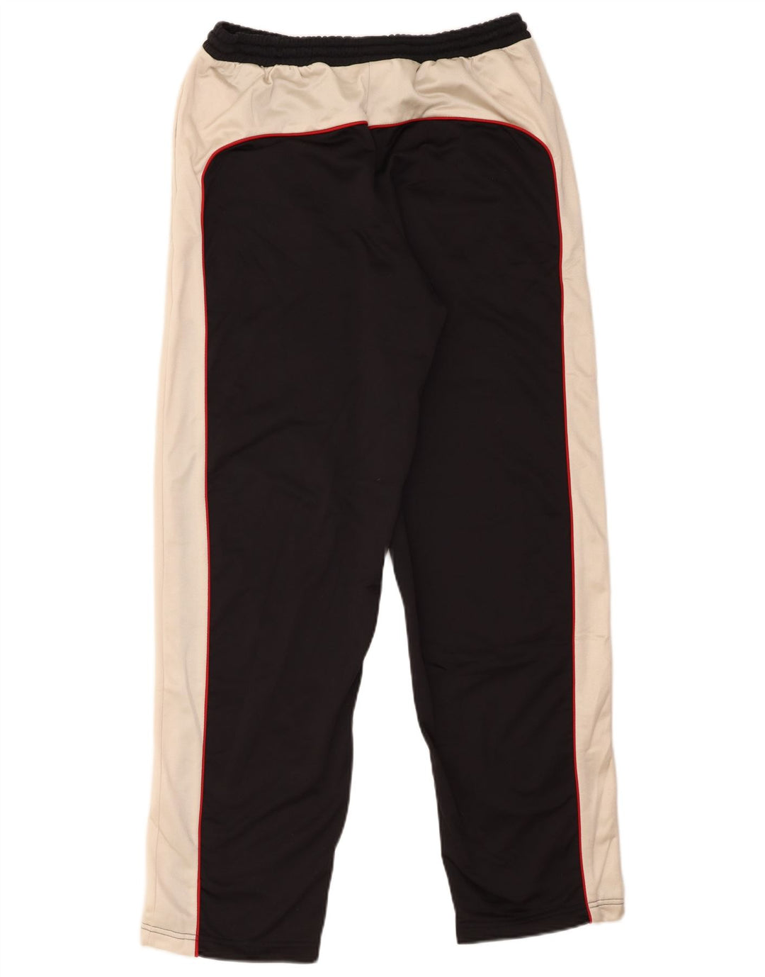 Identische Herren-Trainingshose, groß, schwarzes Colourblock-Polyester