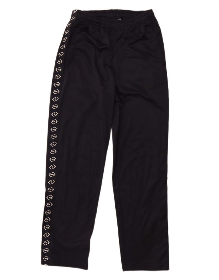 LOTTO Mens Graphic Tracksuit Trousers Size 36/38 Small  Navy Blue