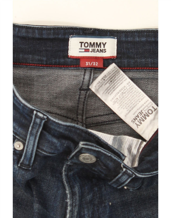 TOMMY HILFIGER Mens Slim Jeans W31 L32 Blue Cotton Vintage Tommy Hilfiger and Second-Hand Tommy Hilfiger from Messina Hembry 