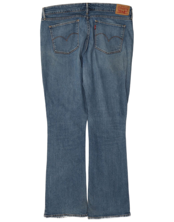 Levi's Damen 715 Bootcut Jeans W32 L30 Blaue Baumwolle