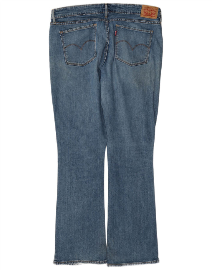 Levi's Damen 715 Bootcut Jeans W32 L30 Blaue Baumwolle