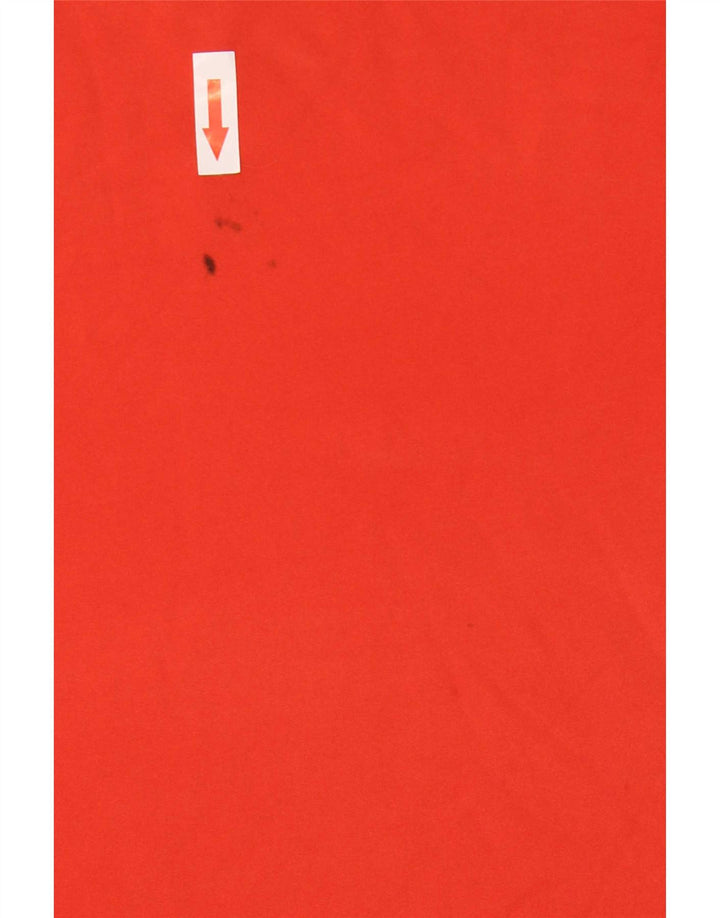 Fila Herren T-Shirt Top IT 52/54 Großes rotes Colourblock-Polyester