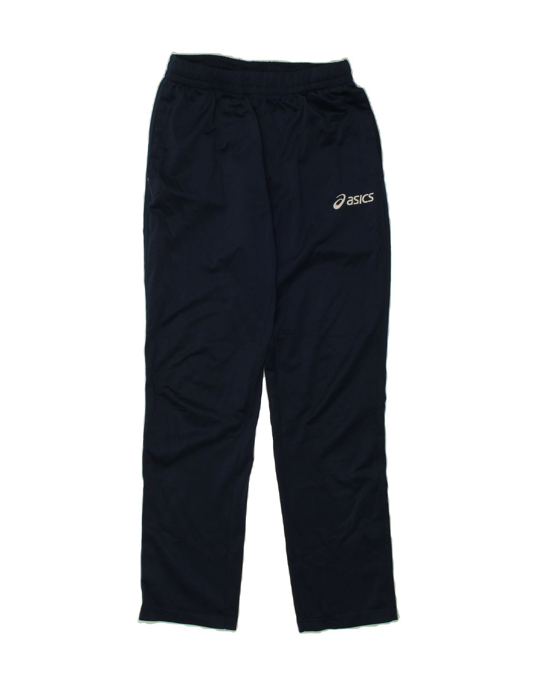 ASICS Boys Tracksuit Trousers 11-12 Years  Navy Blue Vintage Asics and Second-Hand Asics from Messina Hembry 