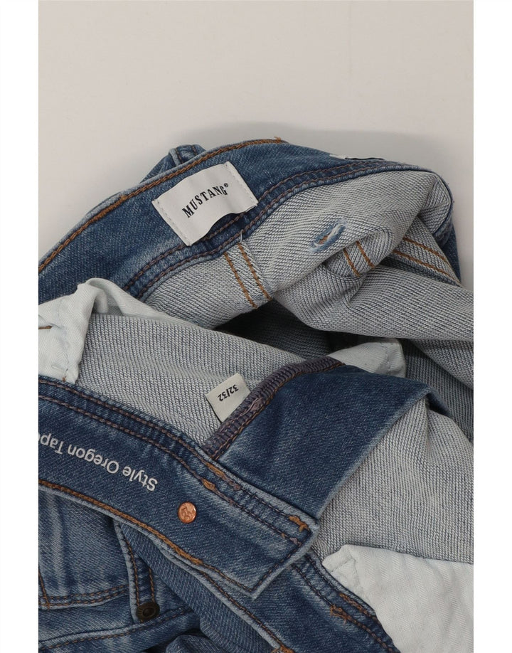 Mustang Herren Tapered Jeans W32 L32 Blau