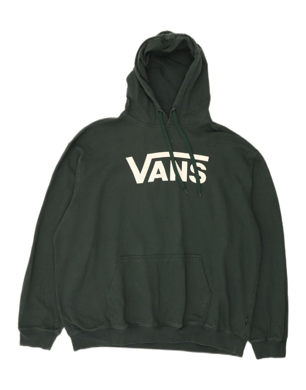 Vans Herren Graphic Hoodie Pullover XL Grüne Baumwolle