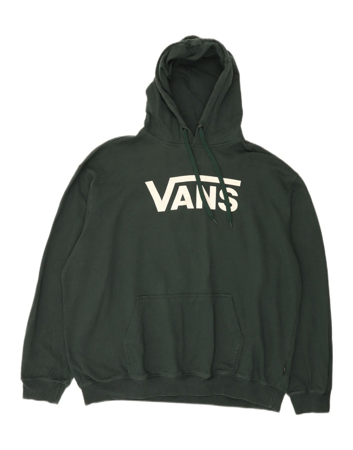 Vans Herren Graphic Hoodie Pullover XL Grüne Baumwolle