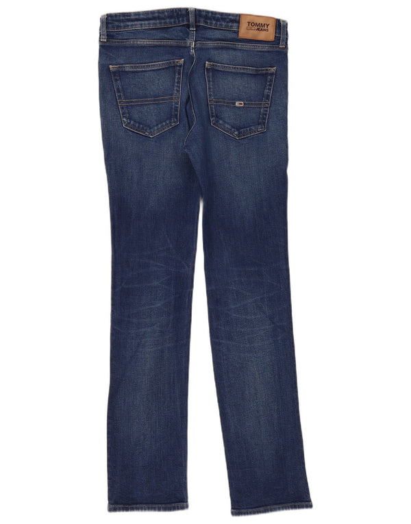 Tommy Hilfiger Herren Scanton Slim Jeans W32 L34 Blaue Baumwolle
