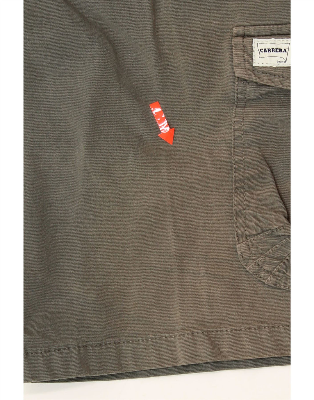 CARRERA Mens Cargo Shorts EU 50 Large W36  Grey Cotton Vintage Carrera and Second-Hand Carrera from Messina Hembry 