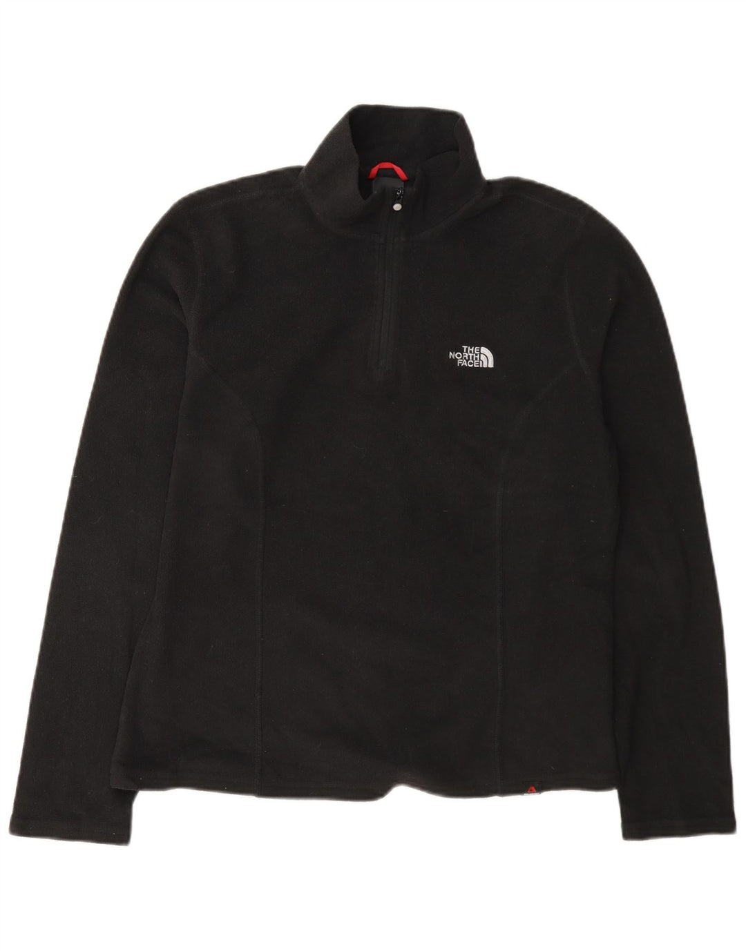 The North Face Damen-Fleecepullover mit Reißverschluss am Hals, UK 14, mittelschwarz, Polyester