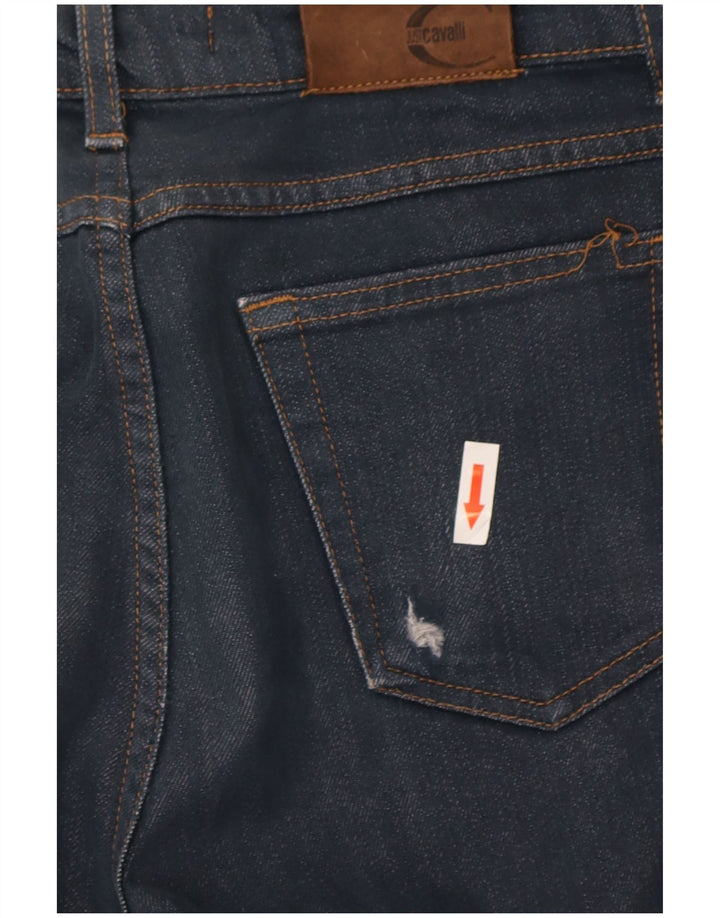 Just Cavalli Damen Bootcut Jeans W30 L31 Marineblau